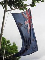 Australische vlag van Australië foto