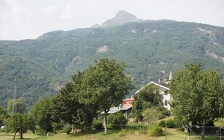 Valle d'Aosta in Italië foto