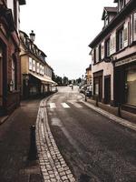 straat in seebach, frankrijk, europa foto