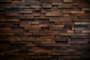 ai gegenereerd houten ontwerp patroon behang achtergrond oud verdieping structuur muur materiaal wijnoogst abstract bruin oppervlakte hout getextureerde hout bouw natuur foto