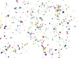 kleurrijk gekleurde papier linten voor feesten, feesten, vakantie decoraties. foto