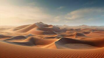 reizen Mars polair zand ai gegenereerd foto