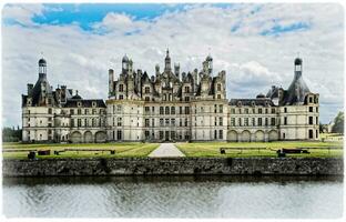 kasteel Chambord majestueus reflecties foto