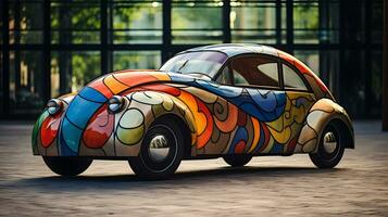 artistiek elegantie paul Klee's generatief ai auto foto