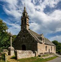 penvern kapel, Bretagne een boeiend Scherm van traditioneel Katholiek architectuur foto