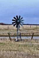 windmolen op de prairies foto