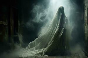 geesten barsten door muren inprenten nachtmerries en angstaanjagend angsten foto