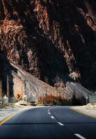 skardu weg landschap foto