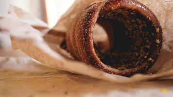 trdelnik - traditioneel Tsjechisch zoet gebak foto