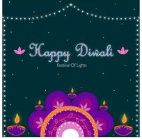 diwali festival poster foto