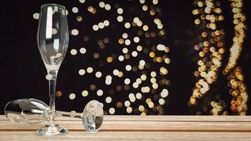 de Champagne glas voor viering inhoud 3d renderen foto