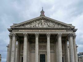 pantheon gebouw in Parijs, Frankrijk. foto