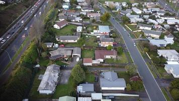 luchtfoto van hamilton, nieuw-zeeland foto