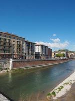 rivier adige in verona foto