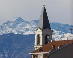 uitzicht op settimo, italië foto