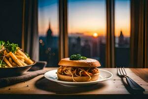 de het beste restaurants in nieuw york stad. ai-gegenereerd foto