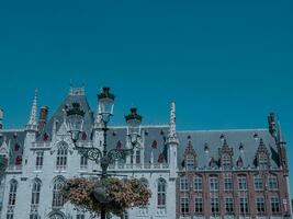 de stad van Brugge in belgie foto
