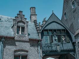 de oud stad van Brugge foto