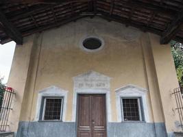san rocco kapel van heilige roch in settimo torinese foto