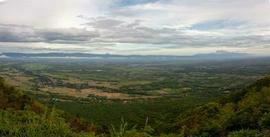 visie punt tat mok nationaal park mueang phetchabun wijk, phetchabun provincie, Thailand foto