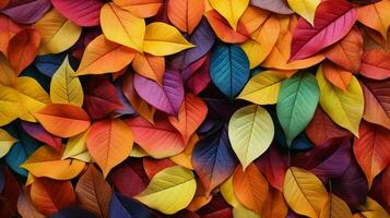 levendig herfst bladeren backdrop natuur mooi creativiteit foto