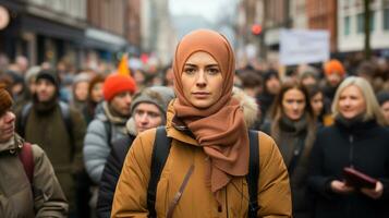 Internationale waarschuwing naar gevecht islamofobie foto