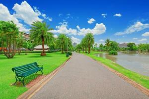 chatuchak park, openbaar park in Bangkok Thailand foto