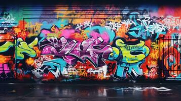 graffiti muur abstract achtergrond foto