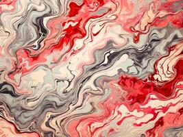 gemarmerd blauw en roze abstract achtergrond. vloeistof marmeren helling menging inkt patroon waterverf zuur wassen structuur kleurrijk foto