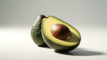 voedzaam avocado voor uw projecteren, generatief ai, generatief ai foto