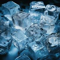 ijs kubussen beeld foto