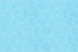 druppels van transparant gel met lucht bubbels Aan een blauw achtergrond foto