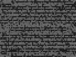 abstract achtergrond met binair code, zwart en wit behang illustratie foto