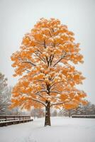 bomen behang downloaden in hd ai gegenereerd foto