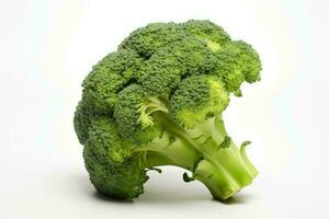 rauw vers broccoli. genereren ai foto