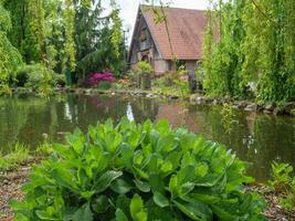 oud huis in Westfalen foto