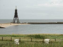 cuhaven Bij de noorden zee in Duitsland foto