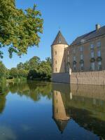 het dorp Gemen in Westfalen foto