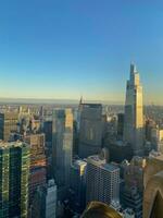 de stad van nieuw york foto