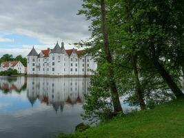 glücksburg kasteel in Duitsland foto