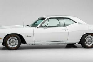 1966 Plymouth barracuda auto. ai generatief pro foto