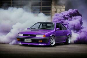 sport auto jdm ae 86. ai generatief pro foto