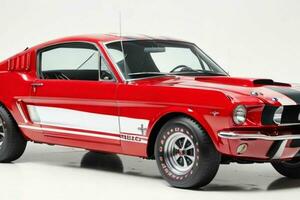 1966 shelby gt350. ai generatief pro foto