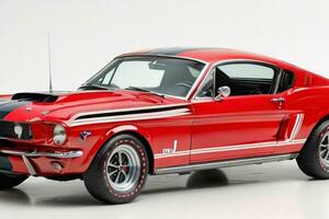 1966 shelby gt350. ai generatief pro foto