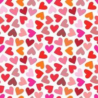 naadloos patroon tekening harten. modieus afdrukken voor verpakking ontwerp, kleding stof, textiel, dekt, stickers, sublimaties. Valentijnsdag dag, liefde, bruiloft foto
