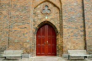 een oud kerk foto