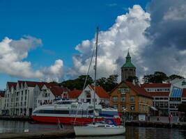 stavanger stad in noorwegen foto