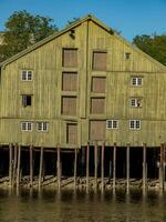 de stad van Trondheim in Noorwegen foto