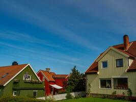 de stad van Trondheim in Noorwegen foto