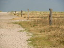 de strand van spiekeroog foto